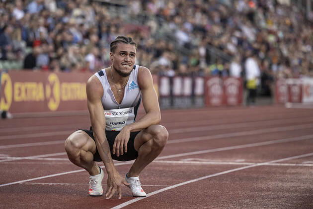 Athletics, Wilfried Happio beaten up before start at French Championships - Archive