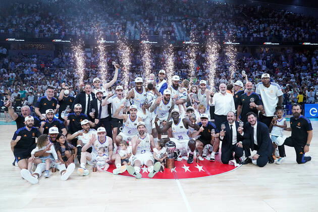 Basketball, Liga ACB Final, Real Madrid are Spanish Champions