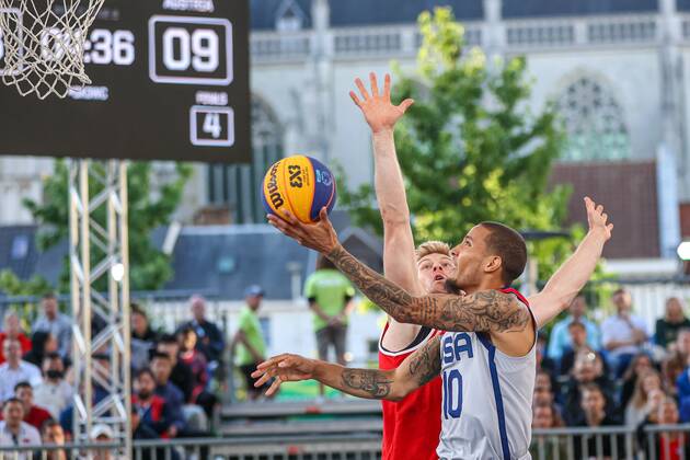 Basketball, FIBA 3x3 World Championship, USA - Austria