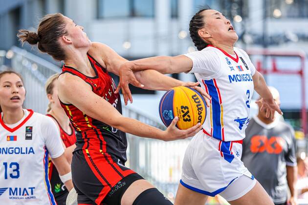 Basketball, Women, FIBA 3x3 World Cup, Mongolia - Belgium