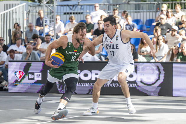 Basketball, FIBA 3x3 World Championship, Chile - Lithuania