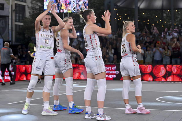 Basketball, Women, FIBA 3x3 World Cup, Belgium - Egypt