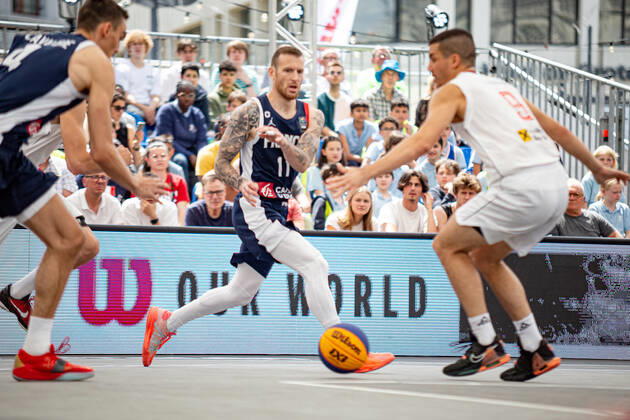 Basketball, FIBA 3x3 World Championship, France - Slovenia