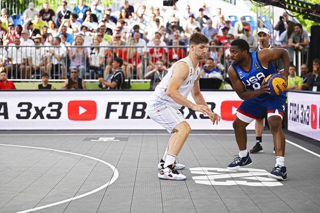 Basketball, FIBA 3x3 World Cup, Belgium - USA