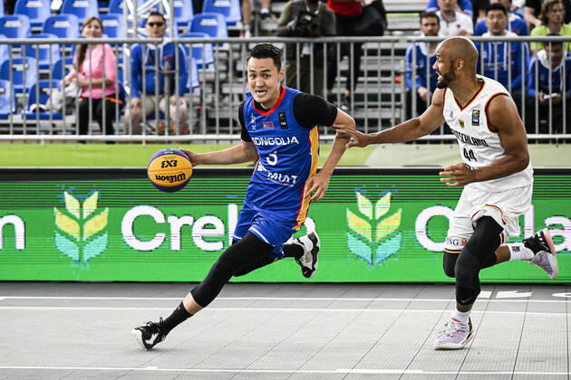 Basketball, FIBA 3x3 World Cup, Germany - Mongolia