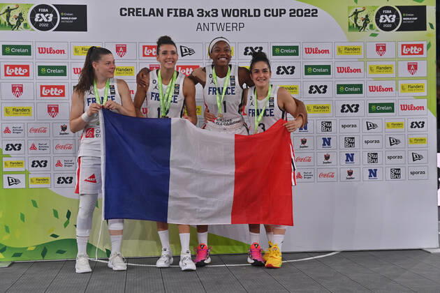 Basketball, FIBA 3x3 World Championship, Women, France is World Champion