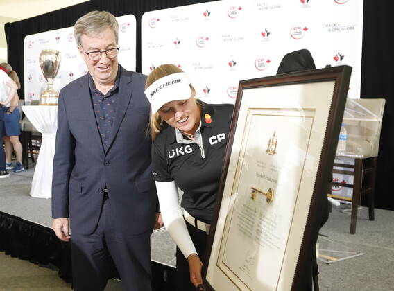 Golf, Women, LPGA, Brooke Henderson gets Ottawa Golden Key