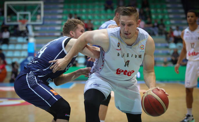 Basketball, FIBA World Cup, Qualification, Belgium - Slovakia