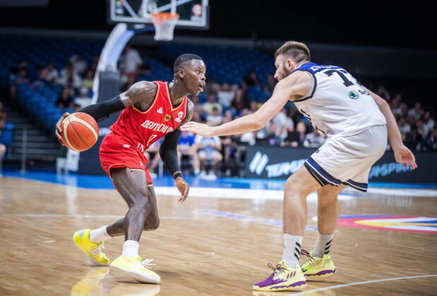 Basketball, World Cup Quali, Estonia - Germany