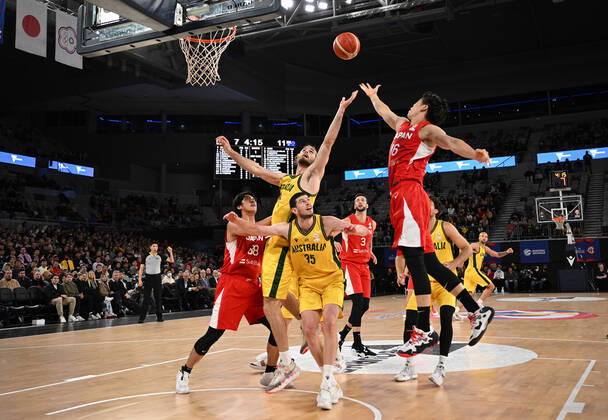 Basketball, World Cup Quali, Australia - Japan