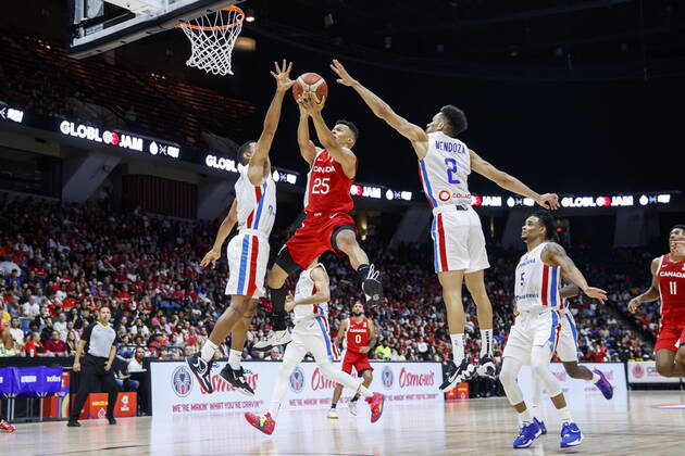 Basketball, World Cup Qualifier, Canada - Dominican Republic