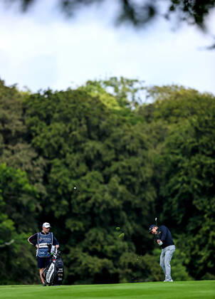 2022 Horizon Irish Open, Mount Juliet Estate, Thomastown, Kilkenny 2 7 2022 Stephen Gallacher get™s it on the 13th green Stephen Gallacher get™s it on the 13th green 2 7 2022  Copyright: x INPHO BenxBradyx BB1_6598