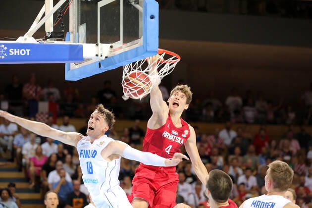 Basketball, World Cup Quali, Finland - Croatia
