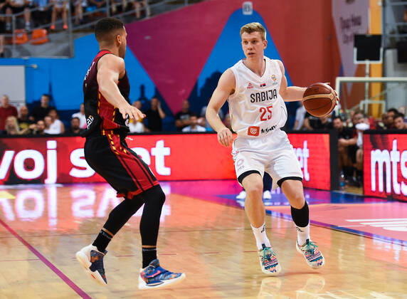 Basketball, World Cup Qualifier, Belgium - Serbia