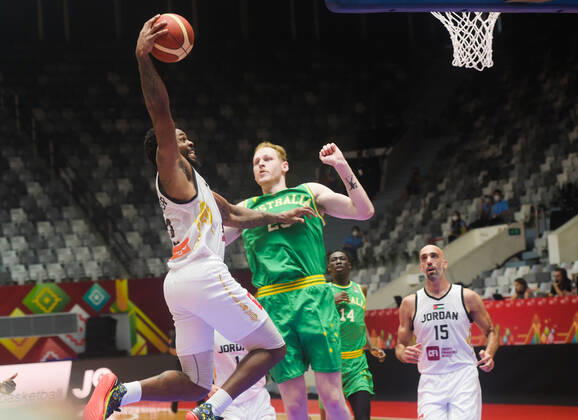 Basketball, FIBA AsiaCup, Jordan - Australia