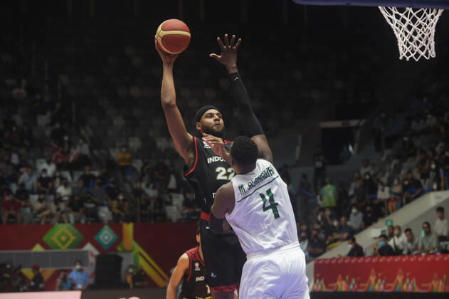 Basketball, FIBA AsiaCup, Saudi Arabia - Indonesia
