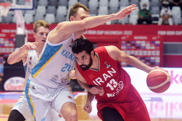 Basketball, FIBA, Asia Cup, Kazakhstan - Iran
