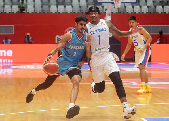 Basketball, FIBA, Asia Cup, India - Philippines