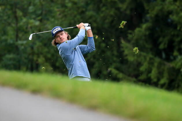 GOLF - EURAM Bank Open 2022 RAMSAU,AUSTRIA,15.JUL.22 - GOLF - Challenge Tour, EURAM Bank Open 2022, GC Adamstal. Image shows Freddy Schott (GER).  GEPAxpictures xMarioxBuehner