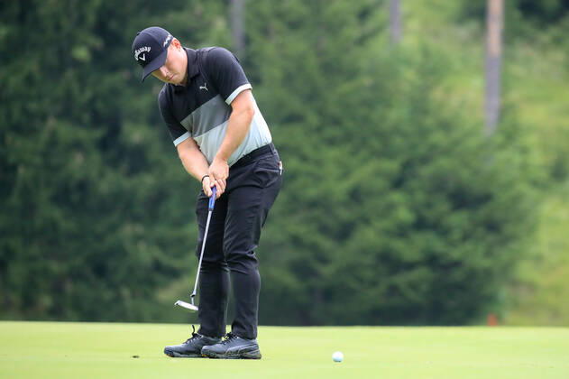 GOLF - EURAM Bank Open 2022 RAMSAU,AUSTRIA,15.JUL.22 - GOLF - Challenge Tour, EURAM Bank Open 2022, GC Adamstal. Image shows Craig Ross (SCO).  GEPAxpictures xMarioxBuehner