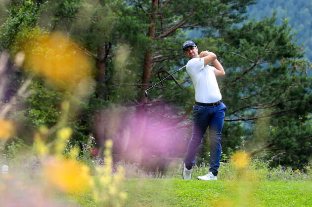 GOLF - EURAM Bank Open 2022 RAMSAU,AUSTRIA,15.JUL.22 - GOLF - Challenge Tour, EURAM Bank Open 2022, GC Adamstal. Image shows Daniel Young (SCO).  GEPAxpictures xMarioxBuehner