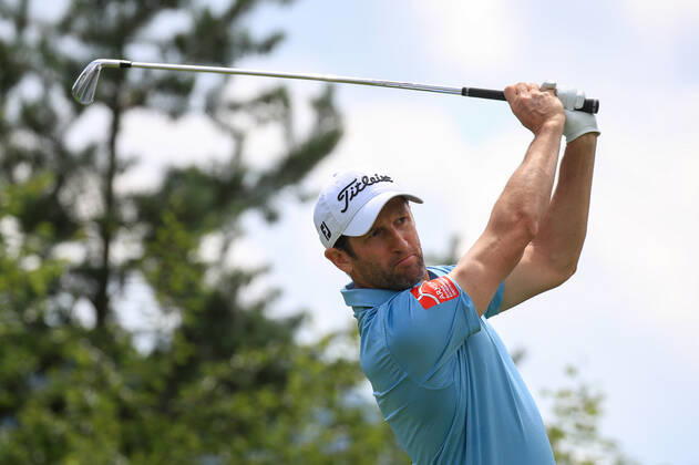 GOLF - EURAM Bank Open 2022 RAMSAU,AUSTRIA,15.JUL.22 - GOLF - Challenge Tour, EURAM Bank Open 2022, GC Adamstal. Image shows Gregory Bourdy (FRA).  GEPAxpictures xMarioxBuehner