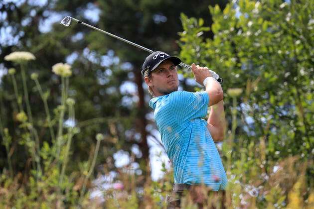GOLF - EURAM Bank Open 2022 RAMSAU,AUSTRIA,15.JUL.22 - GOLF - Challenge Tour, EURAM Bank Open 2022, GC Adamstal. Image shows Gordan Brixi (CZE).  GEPAxpictures xMarioxBuehner