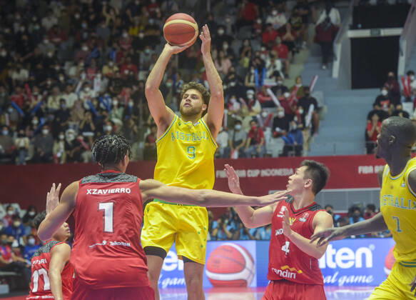 Basketball, FIBA, Asia Cup, Australia - Indonesia