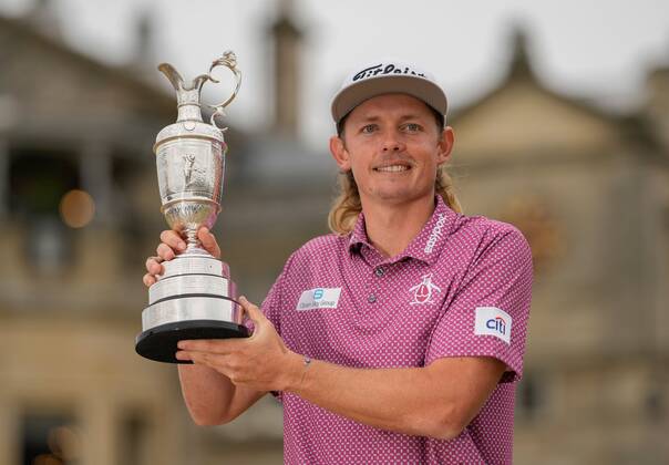 Golf, PGA, British Open, Winner Cameron Smith