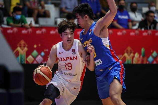 Basketball, Asian Championships, Japan - Philippines