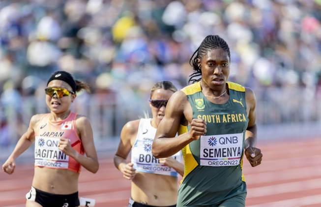 Athletics, Caster Semenya talks about her hormone treatment, archive pictures
