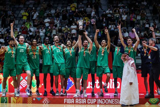 Basketball, FIBA Asia Cup, Final, Australia - Lebanon