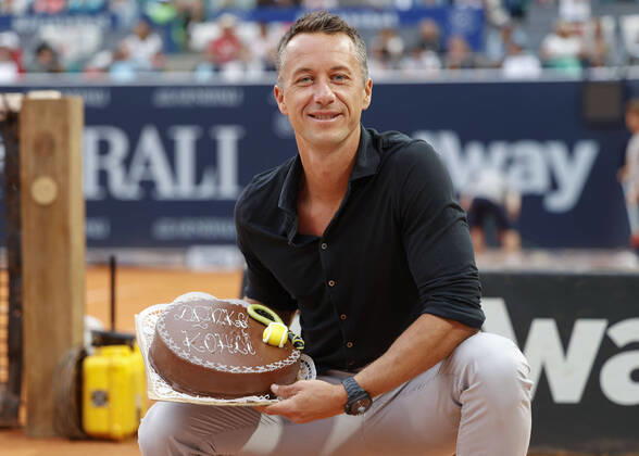 Tennis, ATP Tournament in Kitzbühel, Tribute Philipp Kohlschreiber at the end of his career