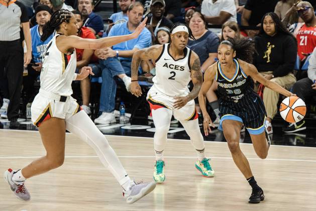 Basketball, WNBA, Chicago Sky - Las Vegas Aces