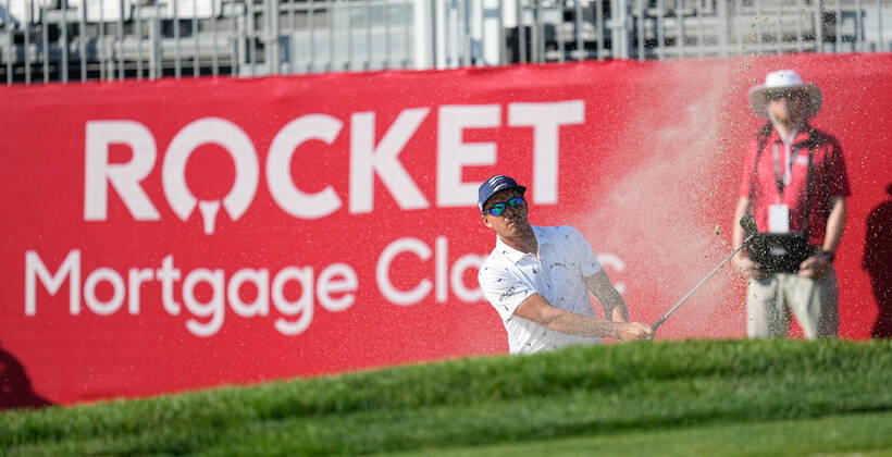 Golf, PGA Tour, Rocket Mortgage Classic in Detroit