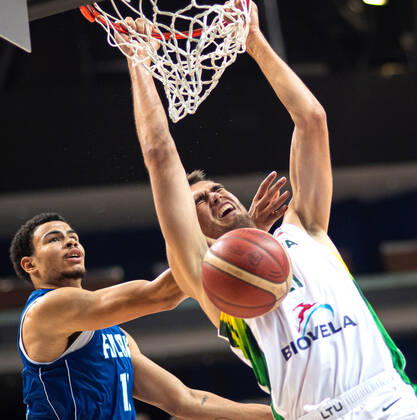 Basketball, Test Match, Lithuania - Finland