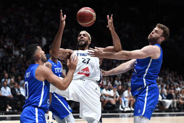 Basketball, Test Match, Italy - France