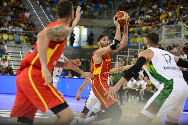 Basketball, Test Match, Spain - Lithuania