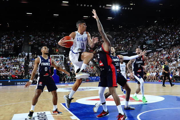 Basketball, Test Match, France - Italy
