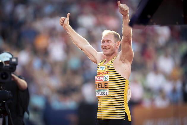 Athletics, Arthur Abele ends his career, archive pictures