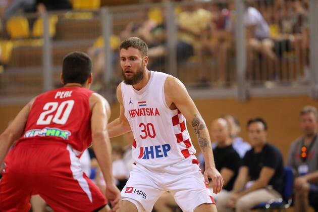 Basketball, International match, Croatia - Hungary