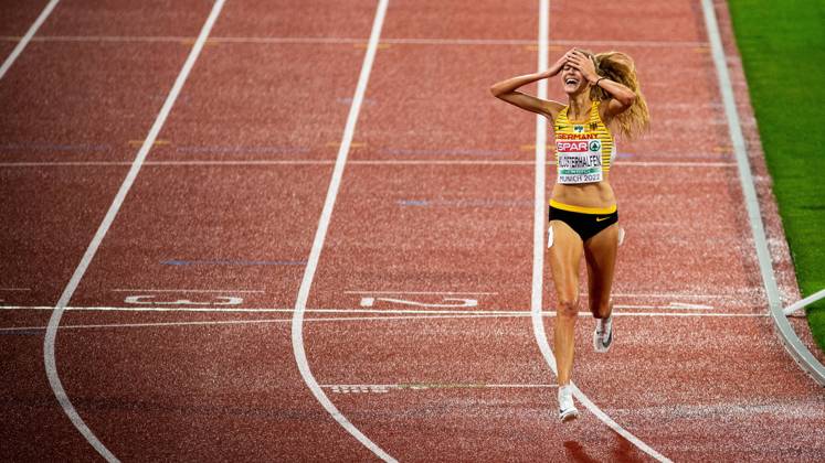 Athletics, Konstanze Klosterhalfen in danger of missing the Olympic Games in Paris, archive pictures