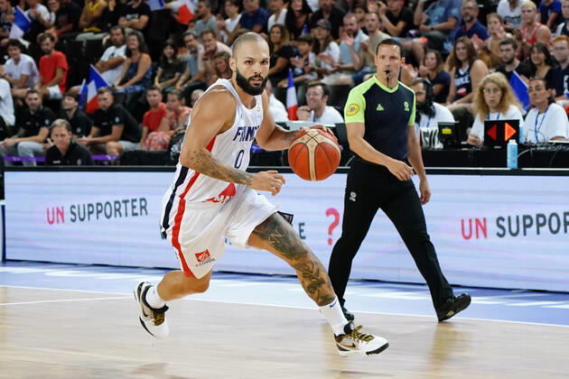 Basketball, International match, France - Belgium