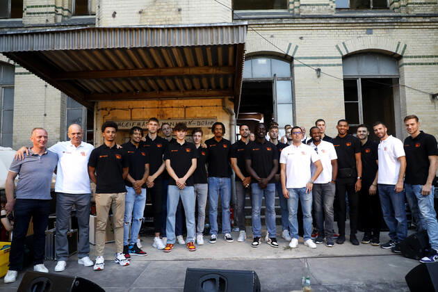 Basketball, BBL, Chemnitz Niners Team Presentation