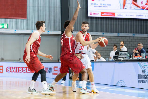 Basketball, Pre-Quali, Switzerland - Austria