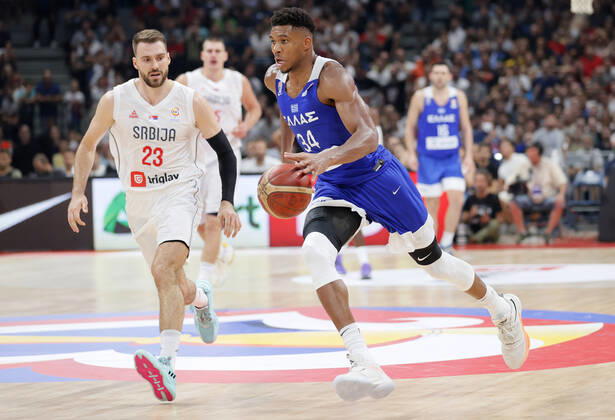 Basketball, World Cup Qualifier, Serbia - Greece