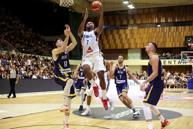 Basketball, World Cup Qualifier, Bosnia and Herzegovina - France