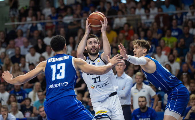Basketball, World Cup Qualifier, Estonia - Finland