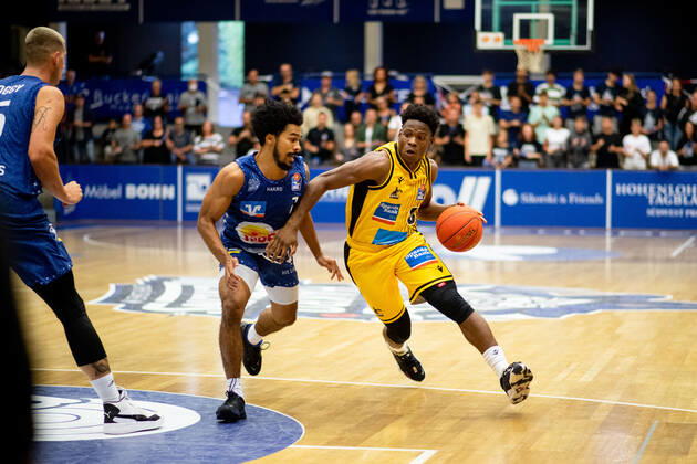 Basketball, BBL, Test match, HAKRO Merlins Crailsheim - MHP Riesen Ludwigsburg