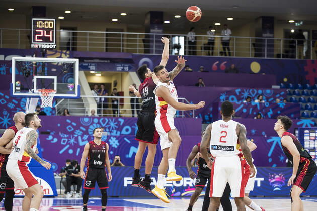 EuroBasket, European Basketball Championship, Spain - Belgium